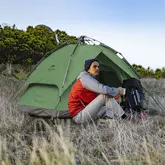 Намет чотиримісний автоматичний Naturehike NH21ZP008, темно-зелений — Photo 17