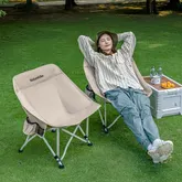 Стілець складаний Naturehike Stellaluna T04 CNK2550JJ022, вуглецева сталь, хакі — Photo 15