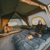 Намет шестимісний Naturehike Cape 8.4 CNK2450WS050 з швидким розкриттям, сіро-коричневий — Photo 18
