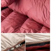 Спальник з натуральним пухом Naturehike Snowbird NH20YD001, p-р L, коричневий 380 г — Photo 25