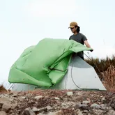 Намет надлегкий одномісний Naturehike Cloud Up Base 1 CNK2450WS032, зелений — Photo 34