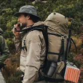 Рюкзак туристичний Naturehike NH70B070-B, 70 л + 5 л, світло-коричневий — Photo 15
