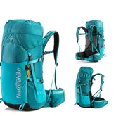 Рюкзак туристичний Naturehike NH18Y045-Q, 45 л, Блакитний — Photo 5