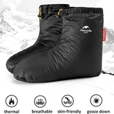 Черевики на гусячому пуху Naturehike NH18S023-T, розмір 36-40, чорні — Photo 7