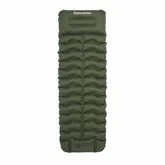 Матрац туристичний надувний одномісний Naturehike CNK2550WS019, 200x60x9.5 см, зелений, прямокутний із вбудованою помпою — Photo 4