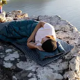 Килимок складаний IXPE Naturehike CNK2300DZ017, алюмінієва плівка, 200x65х2 см, темно-блакитний — Photo 13