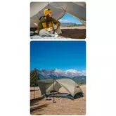 Намет двомісний ультралегкий Naturehike Mongar UL CNK2550WS016, коричневий — Photo 20