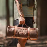 Плед Naturehike Outdoor Warm Geometric NH20FS036, коричневий — Photo 11