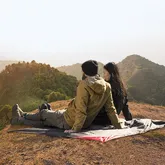 Килимок для пікніка водостійкий надлегкий Naturehike Moisture Picnic Mat NH17D050-B, 145x100 см, чорний — Photo 14