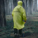 Дождевик-пончо легкий с рукавами Naturehike CNK2620FS011, L, зеленый — Photo 10
