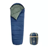 Спальник с капюшоном Naturehike MJ300 CNK2300SD014, темно-голубой — Photo 13