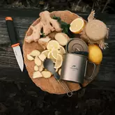 Кружка титанова з ручкою 450 мл Naturehike NH20CJ005 — Photo 21