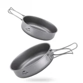 Сковорідка титанова з розкладною ручкою Naturehike NH18T010-A, 17 см — Photo 16