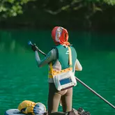 Рушник швидковисихаючий Naturehike CNK2300SS011, 100*30, помаранчевий — Photo 5