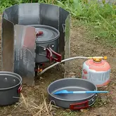 Вітрозахисний екран для пальника Naturehike NH 10 NH20CJ008 steel — Photo 9
