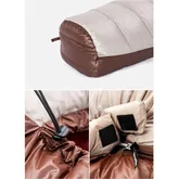 Спальник з натуральним пухом Naturehike Snowbird NH20YD001, p-р M, коричневий 350 г — Photo 15