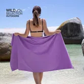 Рушник антибактеріальний швидковисихаючий Fitness Naturehike NH20FS009, 160*80, чорний — Photo 21