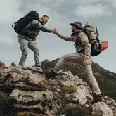 Рюкзак туристичний Naturehike NH70B070-B, 70 л + 5 л, світло-коричневий — Photo 14