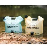 Складаний контейнер для води з поліетилену Naturehike CNK2450CF027, 10 л, блакитний — Photo 5