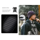 Рюкзак туристичний Naturehike Helium CNK2300016, 30+5 л, чорний — Photo 23