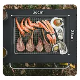 Стіл для барбекю сталевий Naturehike CNK2350CF018, чорний — Photo 18