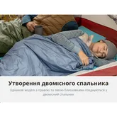 Спальний мішок Naturehike LW180 Mini NH21MSD04, лівий, XL, темно-зелений — Photo 21