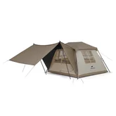 Намет з навісом Naturehike Village CNK2300ZP021, коричневий великий — Photo 10