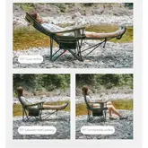 Крісло-шезлонг складане Naturehike CNK2550JJ023 Nightfall T05, сталь, хакі — Photo 31