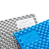 Килимок туристичний складаний одномісний IXPE Naturehike NH19QD008 з алюмінієвою плівкою, 185x56x1.8 см, жовтий для походів — Photo 9