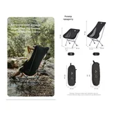 Крісло складане Naturehike Stellaluna L04 CNK2450JJ015, розмір L, алюміній, чорне — Photo 18