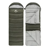 Спальник с капюшоном Naturehike U150 NH20MSD07, (11°C), левый, зеленый — Photo 4