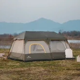 Намет шестимісний Naturehike Cape 8.4 CNK2450WS050 з швидким розкриттям, сіро-коричневий — Photo 15