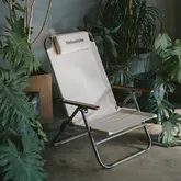 Крісло складане з регульованим нахилом Naturehike CNK2550JJ012, вуглецева сталь, бежевий — Photo 17
