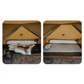 Намет одномісний із тентом Naturehike CNK2450WS026, коричневий — Photo 10
