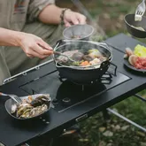 Стіл для барбекю сталевий Naturehike CNK2350CF018, чорний — Photo 23