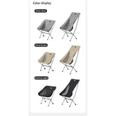 Стілець складаний ультралегкий Naturehike Stellaluna L04 CNK2450JJ015, розмір L, алюміній, сірий — Photo 16