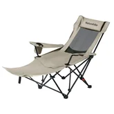 Крісло-шезлонг складане Naturehike CNK2550JJ023 Nightfall T05, сталь, хакі — Photo 17