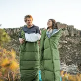 Спальный мешок Naturehike F150 NH22MSD05, 190x75 см, (13°C), зеленый — Photo 16
