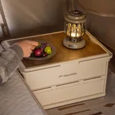 Складной контейнер для хранения с ручкой Naturehike Lingyue R CNK2550XB017, 25 л, светло-бежево-серый — Photo 20