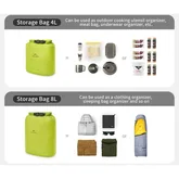 Гермомішок Naturehike CNK2550XB012, 4 л, білий — Photo 12