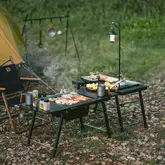 Стіл для барбекю сталевий Naturehike CNK2350CF018, чорний — Photo 19