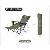Крісло-шезлонг складане Naturehike CNK2550JJ023 Nightfall T05, сталь, хакі — Photo 19