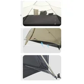 Намет одномісний ультралегкий Naturehike Mongar UL CNK2550WS016, коричневий — Photo 19