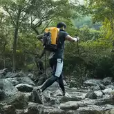 Рюкзак водонепроникний Naturehike NH21FSB04, 20л, жовтий — Photo 8
