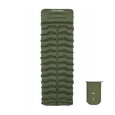Матрас туристический надувной одноместный Naturehike CNK2550WS019, 200x60x9.5 см, зеленый, прямоугольный с мешком для надува — Photo 5