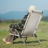 Крісло складане з регульованим нахилом Naturehike CNK2550JJ012, вуглецева сталь, чорний — Photo 12