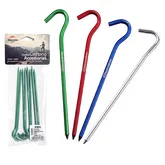 Кілочки стандартні Naturehike O-подібні 160 мм (8 pack) green NH15A008-I — Photo 4