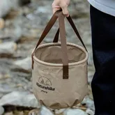 Відро складне Naturehike Round bucket PVC 10 л NH20SJ040 — Photo 8