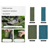 Матрац туристичний надувний двомісний Naturehike CNK2550WS019, 200х125х6.5 см, синій, для кемпінгу із мішком для надування — Photo 31