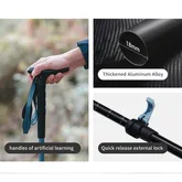 Трекинговая палка Naturehike CNK2550DS012, 61-125 см, синяя — Photo 8